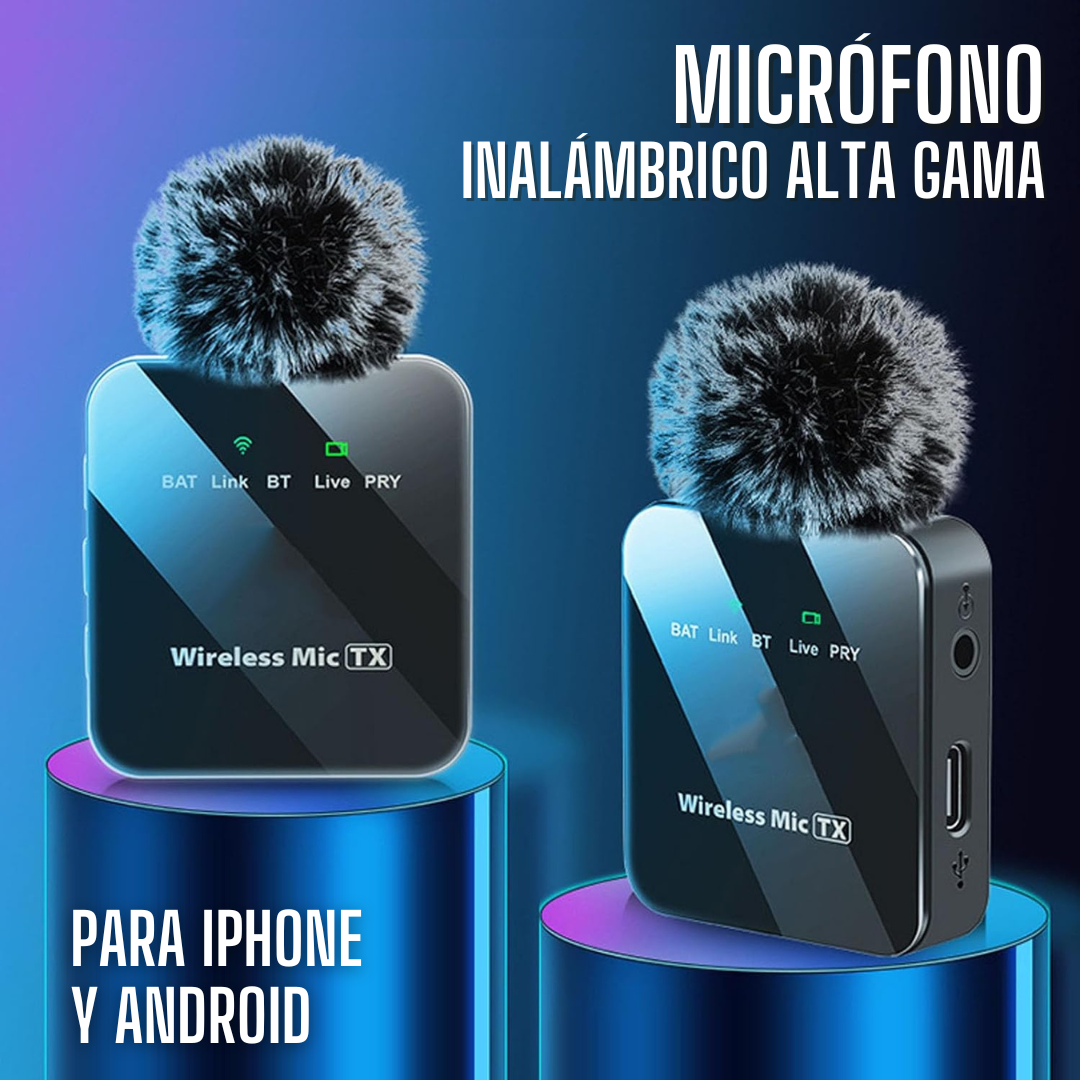 Micrófonos Inalámbricos TX Gama Alta