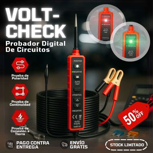 VoltCheck | Probador Digital De Circuitos